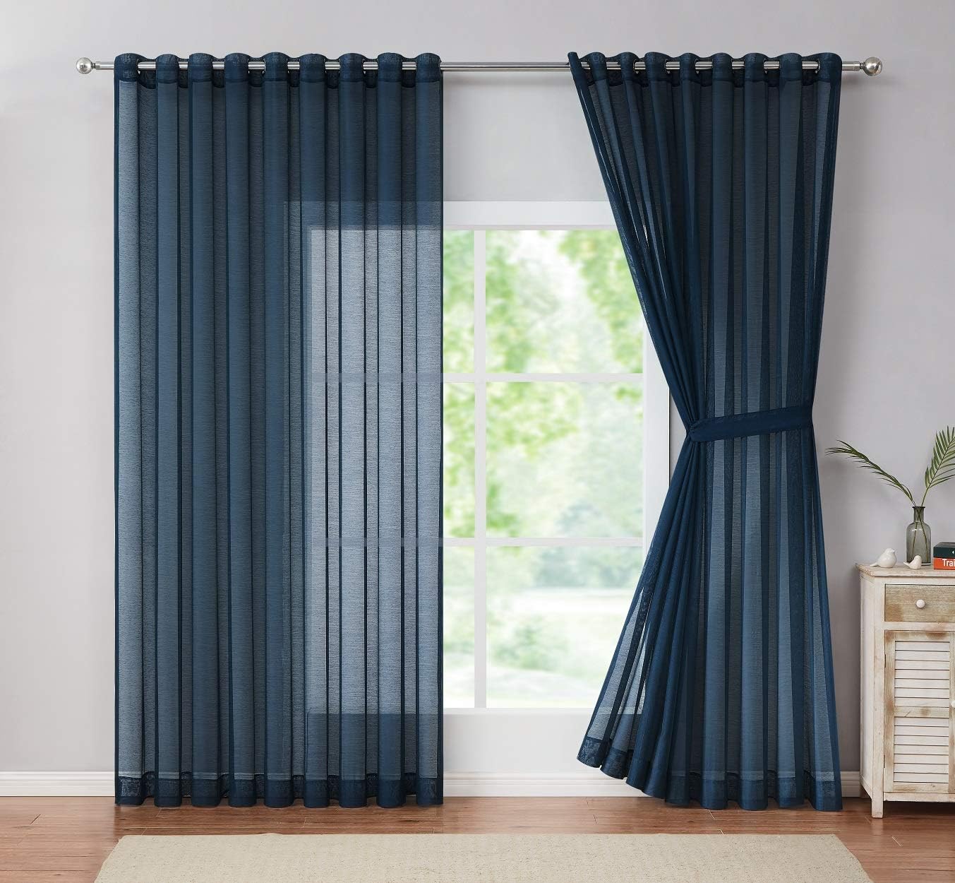 Outdoor Curtains - Warm Home Designs Pair of 2 Extra Large 108