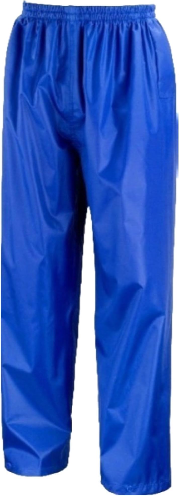 Rainsuit Shop Kids Waterproof Over Trousers in Black, Pink, Red or Royal Blue Childs Childrens Boys Girls