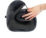 Makimoo Memory Foam Travel Pillow Neck Support Grey view 5