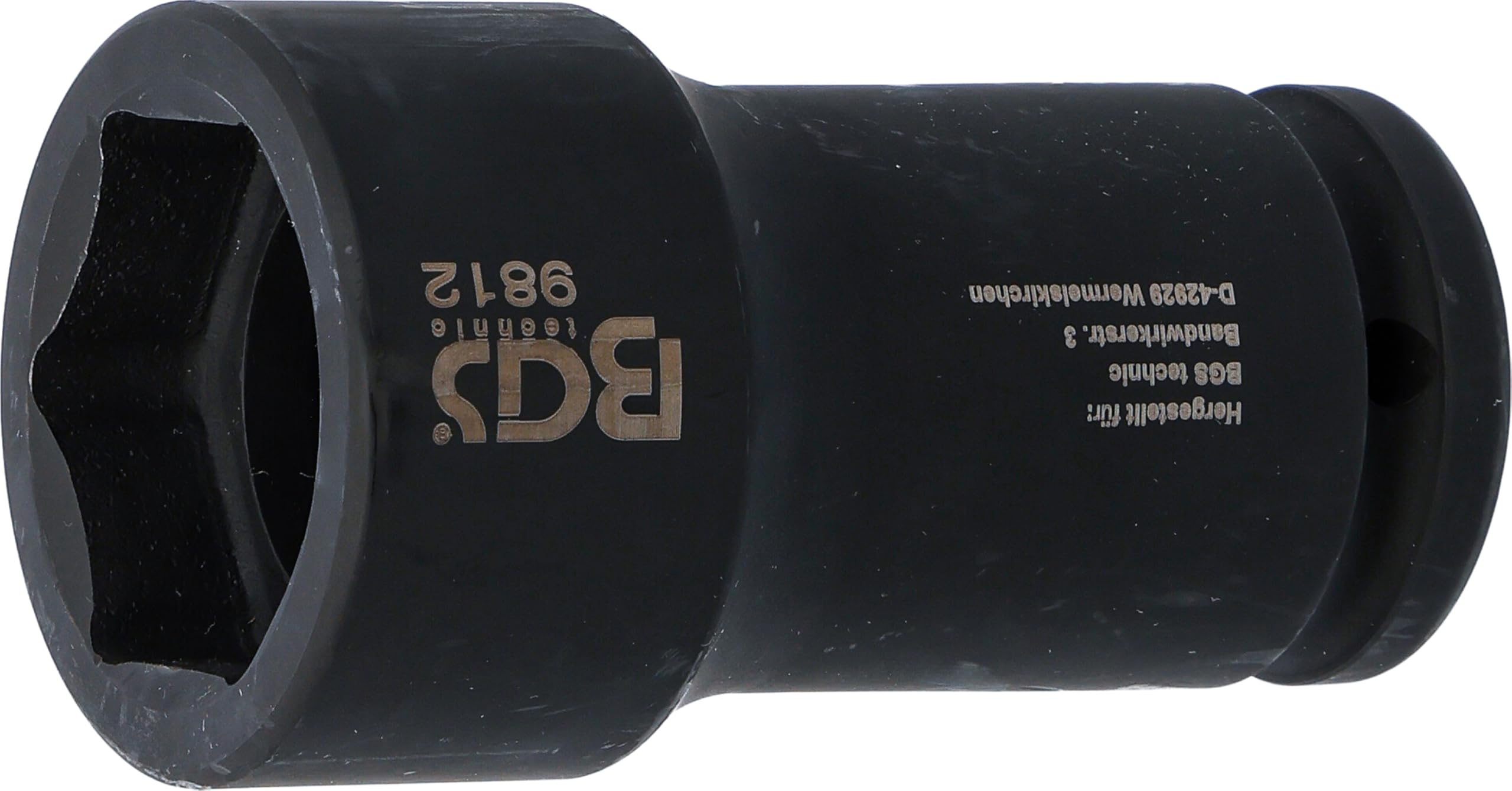 BGS 9812 | Impact Socket, Hexagon, deep | 20 mm (3/4") Drive | 38 mm | for FUSO / Mitsubishi