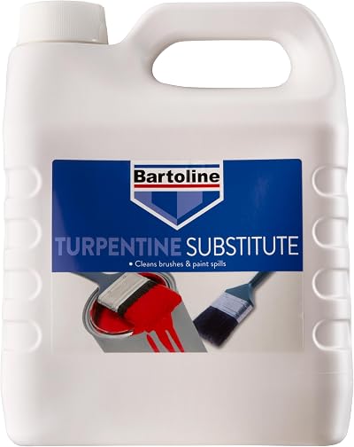 Bartoline Turpentine Substitute 4L Multi-Purpose Solvent for Paint Tools