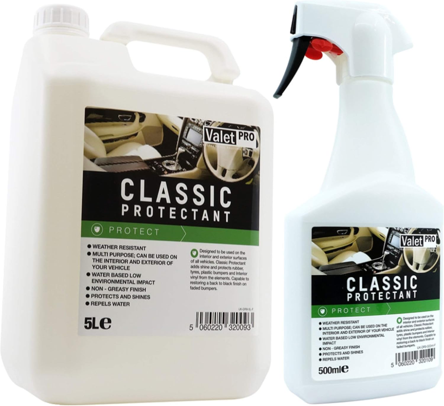ValetPRO Classic Protectant, Weather Resistant Car Interior and Exterior Protector, for Plastic Rubber - Image 5