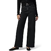 Joe's Jeans Womens The Mia Petite High Rise Wide Leg Jean
