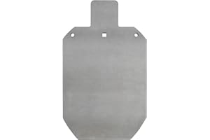 FULLBOW AR500 Steel Targets for Shooting, 1/2" Thick Rifle Rated Gong Silhouette Metal Target for Precision Shooting, Stand Kit and Hangers(Sold Separately)