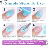 Hualijia Gel Nail Polish Remover Kit 15ml with Scraper & File view 5
