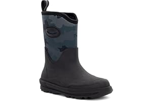 Western Chief Kids Traverse Neoprene Cold Weather Boots – Waterproof, Insulated, Warm, and Comfortable Winter Boots for Girls & Boys, – Kids Rubber Rain Boots with Fleece Lining