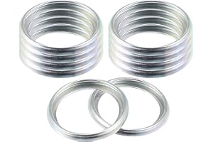 X AUTOHAUX Oil Drain Plug Gaskets 803916010 16mm Oil Crush Washer Seals for Subaru Outback Legacy 2013-2018 Impreza 2012-2018