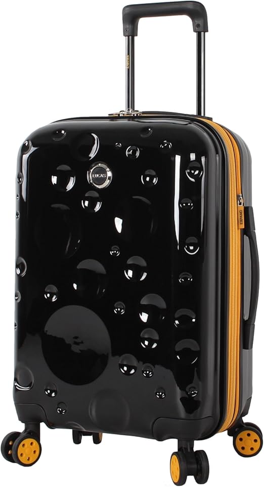 Lucas Luggage Hard Case 20" Expandable Suitcase With