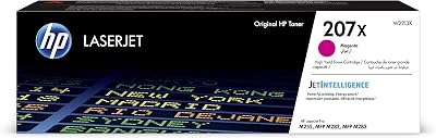 HP W2213X 207X Magenta High Yield Original LaserJet Toner Cartridge