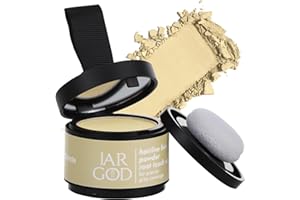 JARGOD Root touch up powder Hairline Powder for root cover up temporary root concealing powder for Women & Men, for instant gray hair cover up (Light Blonde, 0.14 Ounce (Pack of 1))