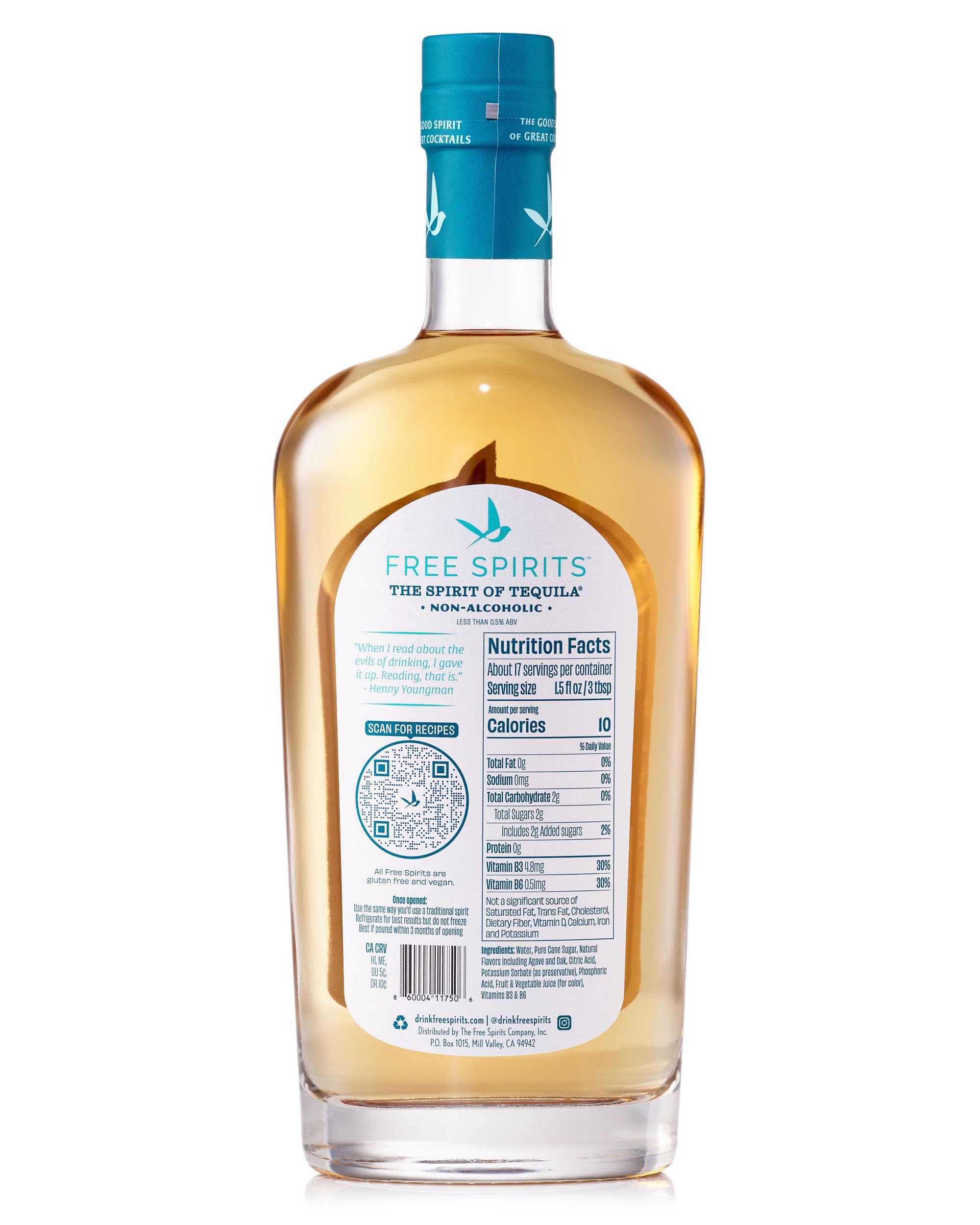 Mua Free Spirits NonAlcoholic Tequila Alternative AwardWinning The Spirit of