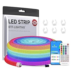 BTF-LIGHTING 9.8FT WS2811 WS2812B IC RGB 360 Degree