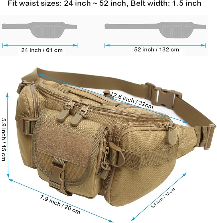 tactical hip pack