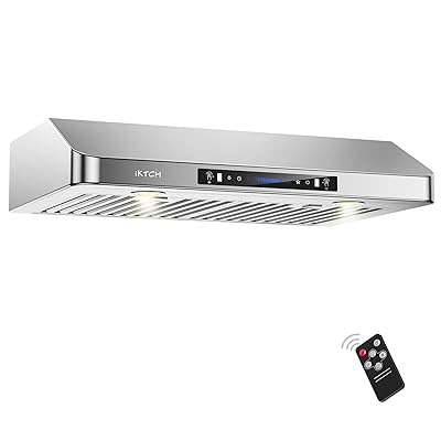 IKTCH 42 Inch Under Cabinet Range Hood 900-CFM