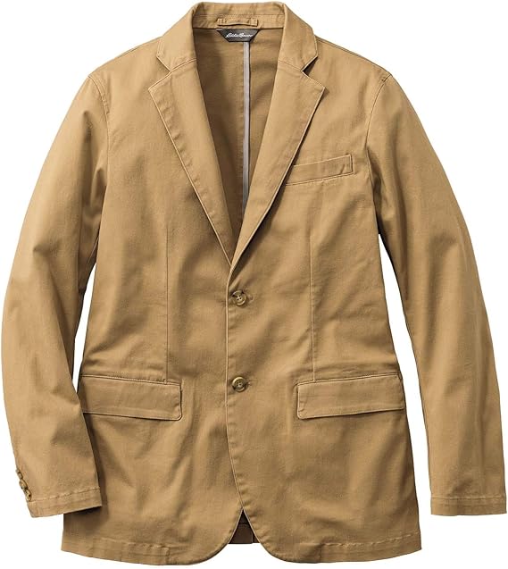 Amazon エディー バウアー Eddie Bauer コットンストレッチジャケット テーラードジャケット メンズ フラックス M コート ジャケット 通販