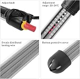 HITOP HP-608 Submersible Aquarium Heater 25W 18cm with Thermometer & Extra view 5