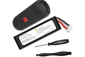 JDIRLDL 5000mAh Replacement Battery for JBL Flip 4, Flip 4 Special Edition Speaker, 2025 Upgrade High Capacity GSP872693 01 3.7V,with Repair Tool Set