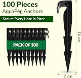 GARDENIX Pack of 100 AquaPEG Ground Securing Pegs 160mm for Drip Irrigation view 2