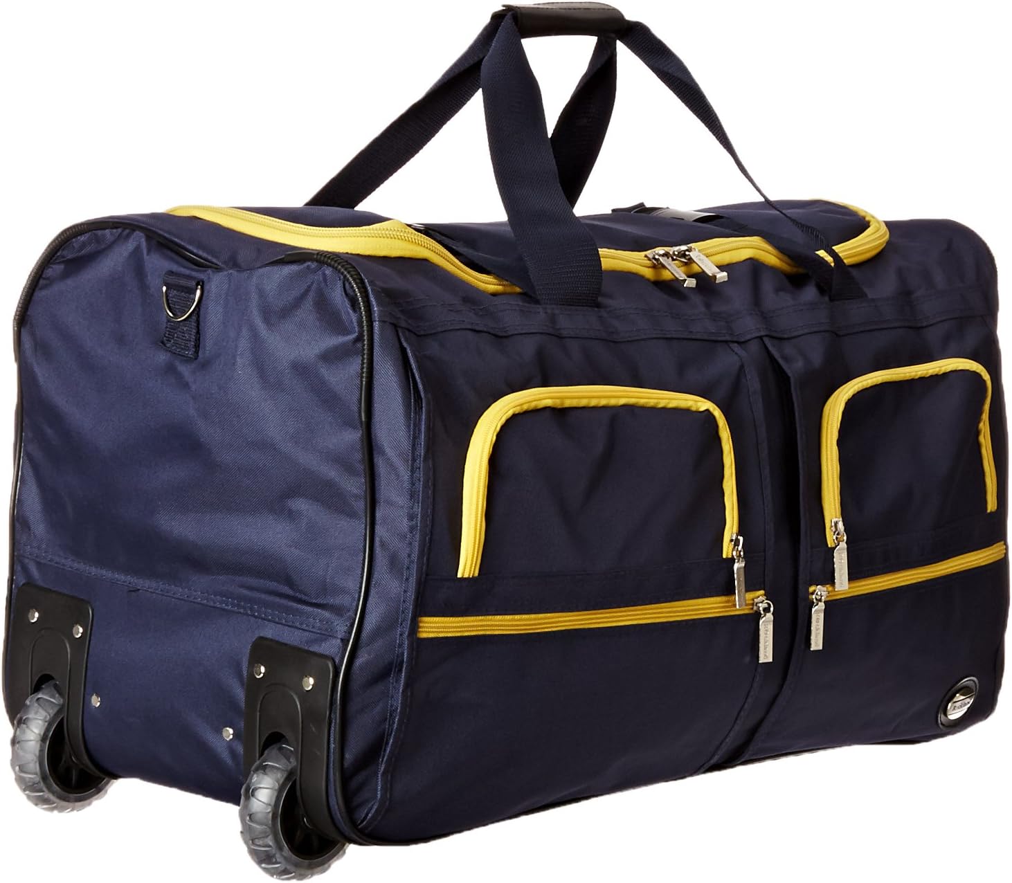  | Rockland Rolling Duffel Bag, Black, 36-Inch | Travel Duffels