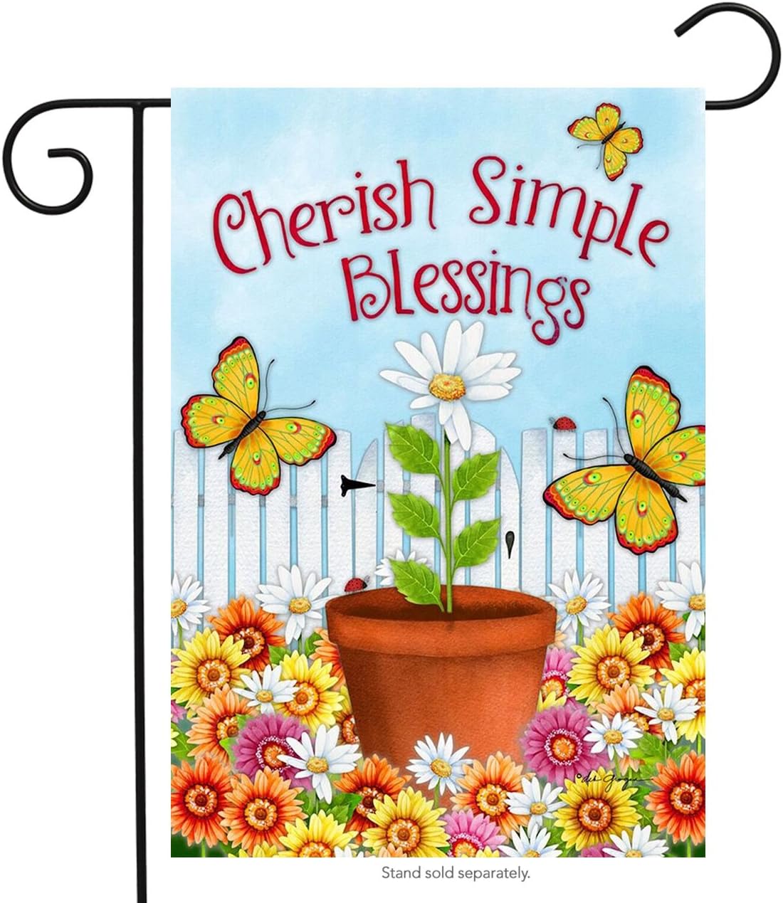 Best Simple Garden Flag
