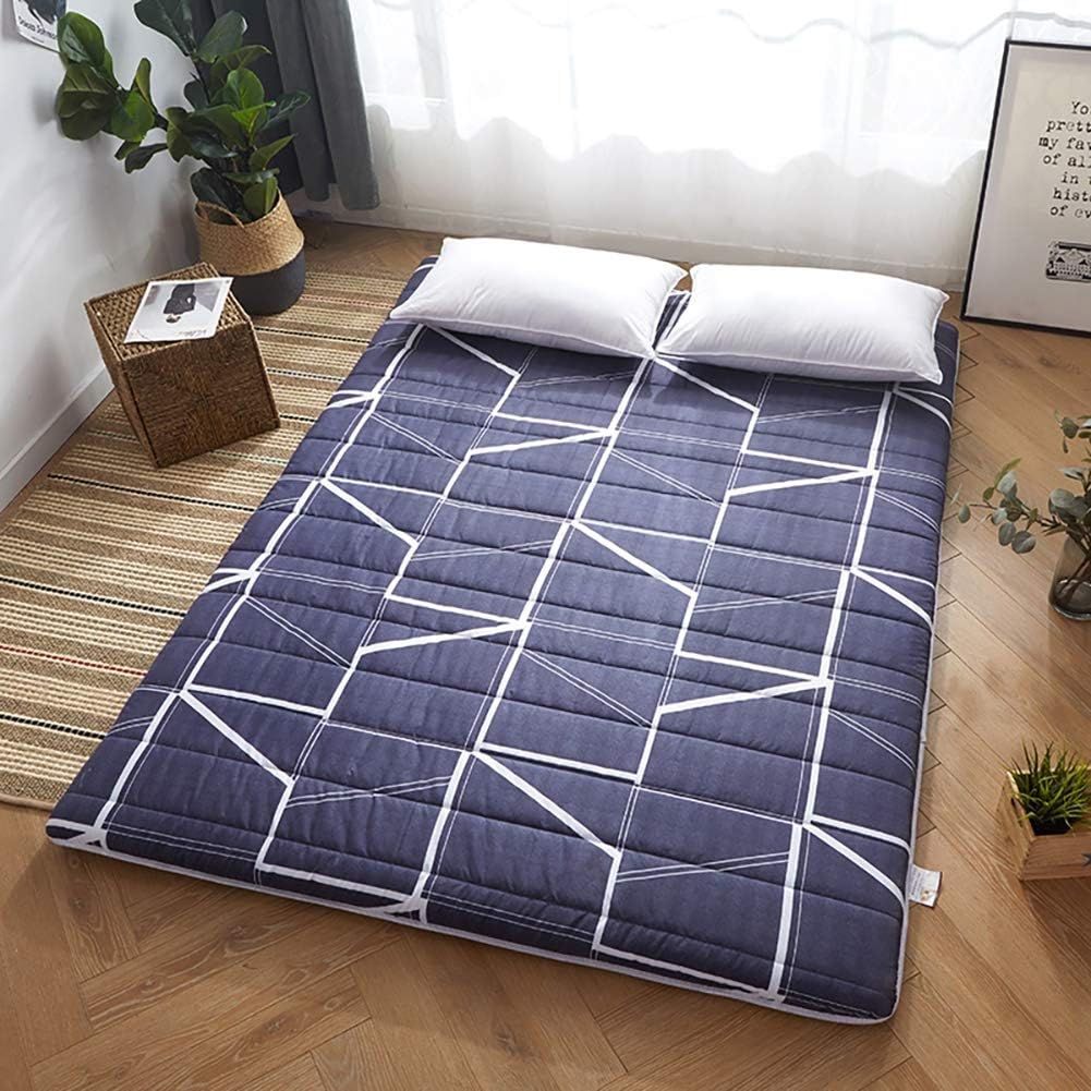 JIAOXM Japanese tatami floor mat,Foldable student mattress,Foldable Futon Tatami mattress Soft thick Japanese Student dormitory mattress Pad,G,120×200cm