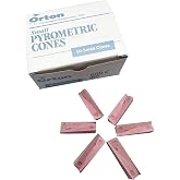 Pyrometric Cones For Monitoring Ceramic Kiln Firings-Cone 6 (1 Pkg/50)