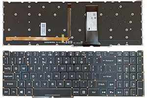 Siakoocty Laptop Replacement US Layout RGB Colorful Backlight Keyboard for Acer Nitro 5 AN515-43 AN515-54 AN515-55 AN517-51 N