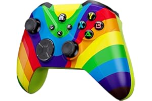 Nonbliep Wireless Controller for Xbox Series X|S, Xbox One X|S, Steam, PC, Special Edition Custom Wireless Controller with 6-Axis Motion Control/3.5mm Audio Jack/Dual Vibration/Turbo Need to Upgrade