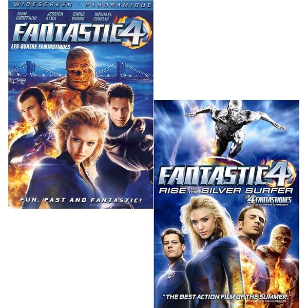 Amazon.com: FANTASTIC FOUR -BLU-RAY - MOVI [2005]: 4011976310785