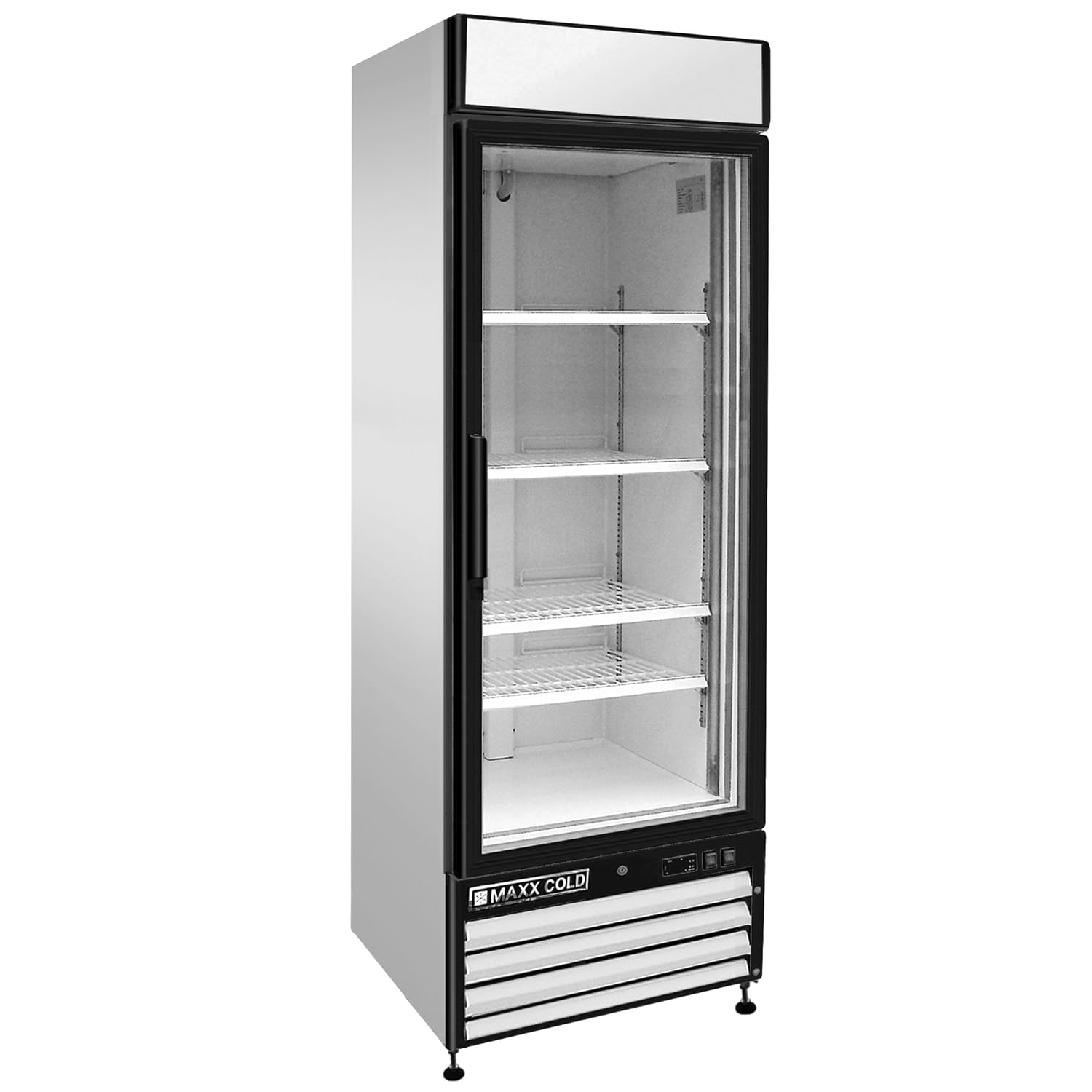 single door reach in cooler