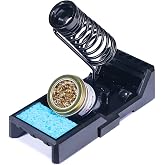 YIHUA X-4 Premium Soldering Iron Holder with Brass Wool, Cleaning Sponge and Solder Tip Slots