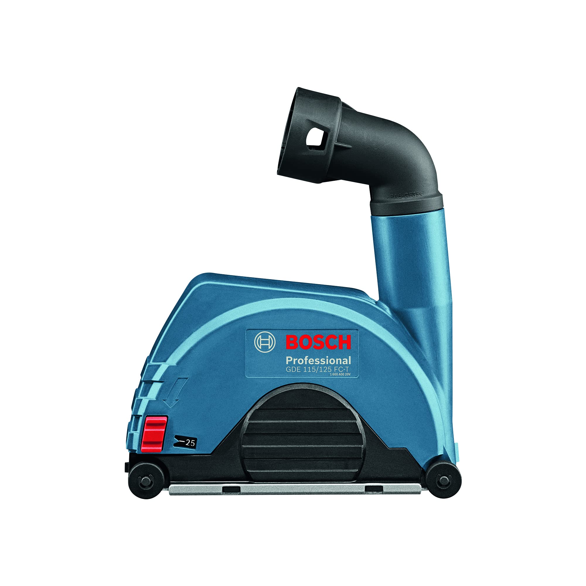 Bosch Professional Dispositif D’Aspiration Gde 125 Fc-T pour Découpe Du Béton (pour Diverses Meuleuses Angulaires Bosch avec Capot Sans Clé et Disque De Ø 115 Ou 125 Mm, Boîte En Carton) Bleu