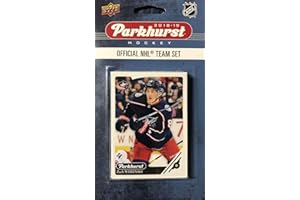 COLUMBUS BLUE JACKETS FACTORY SEALED TEAM SET Columbus Blue Jackets 2018 2019 Upper Deck PARKHURST Series Factory Sealed Team Set including Artemi Panarin, Sergei Bobrovsky and Brandon Dubinsky Plus 7 Others