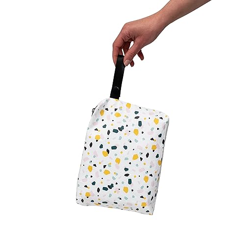 Rolling Nomad Tyvek Zippered Pouch, Wet Bikini Bag, Travel