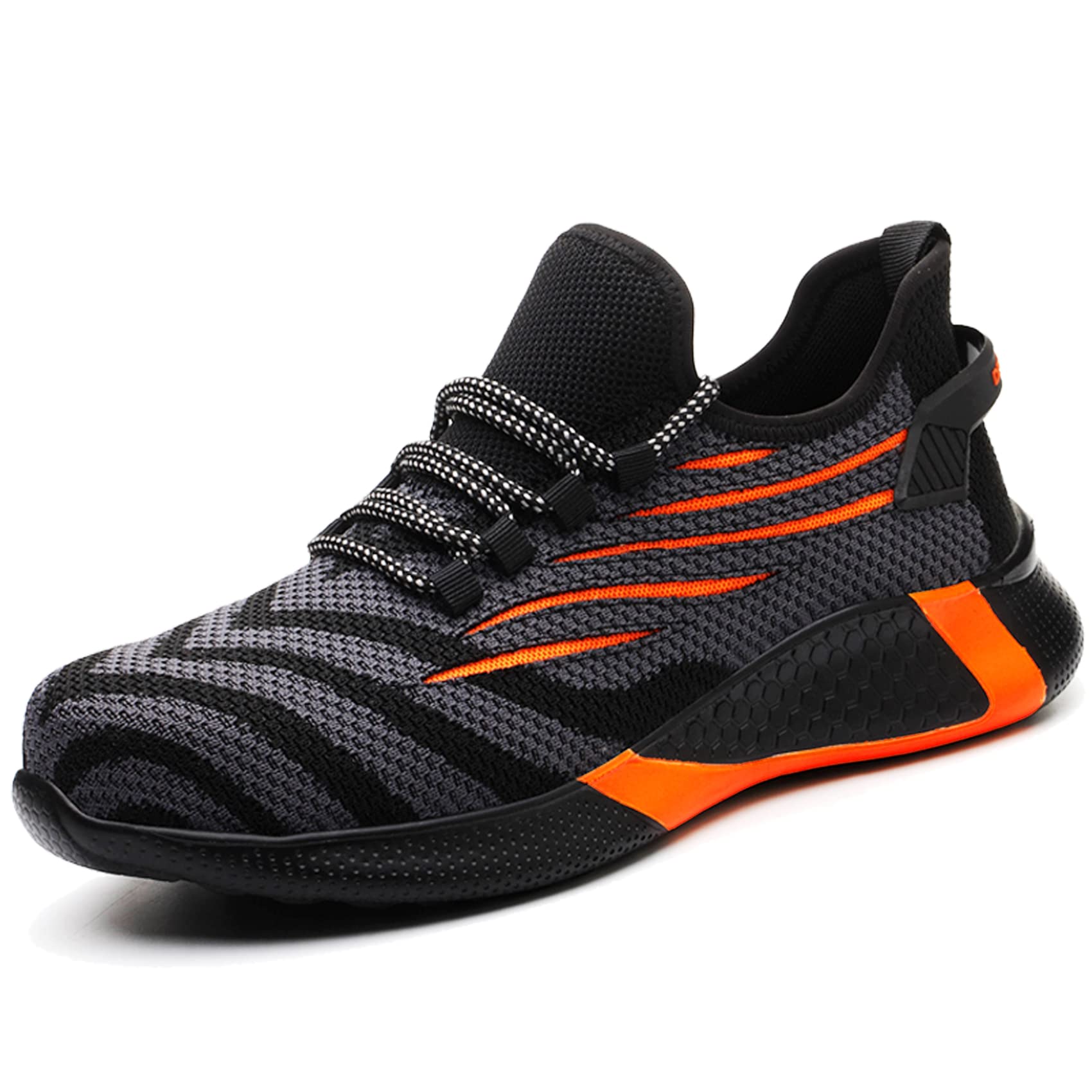Photo 1 of ***LIKE NEW/OPEN BOX***Kezhiho Steel Toe Shoes for Men Lightweight Breathable Comfortable Work Shoes Slip Resistant Puncture Proof Sneakers Indestructible Construction Industrial Safety Shoes (KZHUS-D0150147)