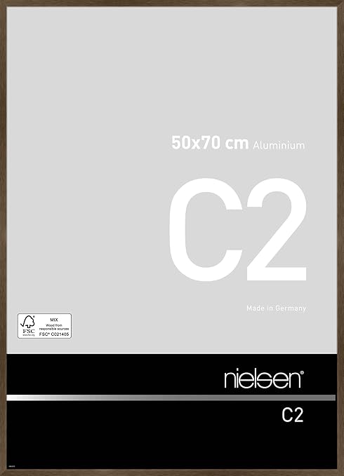Nielsen Aluminium Picture Frame C2 50 X 70 Cm Matt Walnut Amazon De Kuche Haushalt Nielsen Aluminium Picture Frame C2 50 X 70 Cm Matt Walnut Amazon De Kuche Haushalt