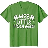 Wee Little Hooligan Shirt St Patricks Day Kids Boys Girls T-Shirt