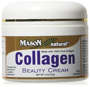 Mason Natural Collagen Beauty Cream Made with 100% Pure Collagen ,2 Ounce (Pack of 3)
