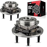 Torchbeam 4WD 515096 Front Wheel Hub Bearing Assembly for 2007-2013 Chevy Silverado 1500, GMC Sierra 1500, Tahoe Suburban 1500, Yukon XL 1500, Cadillac Escalade, Wheel Bearing 6 Lugs W/ABS