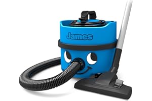 Numatic Hi-Power Canister Vacuum Cleaner with Accessory Tool Kit, JVP180, James (Color: Yellow)