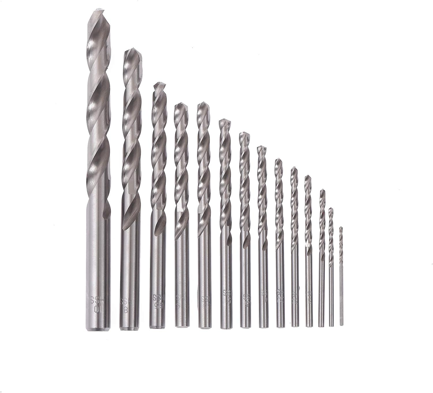 KATSU 99PCs Twist Drill Bits Set HSS 4341/M2 Grade High-Speed Steel 1.5mm-10mm Multi Drill Bits for Drilling Stainless Steel Iron - Image 3