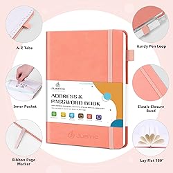 JUBTIC Address book with Alphabetical