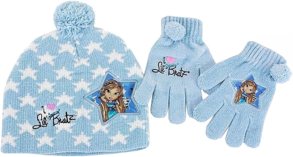 Girls blue winter hat Clearance