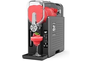 Oylus No-Ice-Needed Slushie Machine for Home - 70 oz Self-Cleaning Frozen Drink Maker with One-Touch Reservation & 6 Preset Programs, for Frozen Margaritas, Milkshakes, Frappés, Slushies & Parties