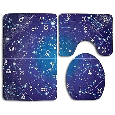 Amazon Com Non Slip Absorbent Water Bathroom Rug Toilet Sets