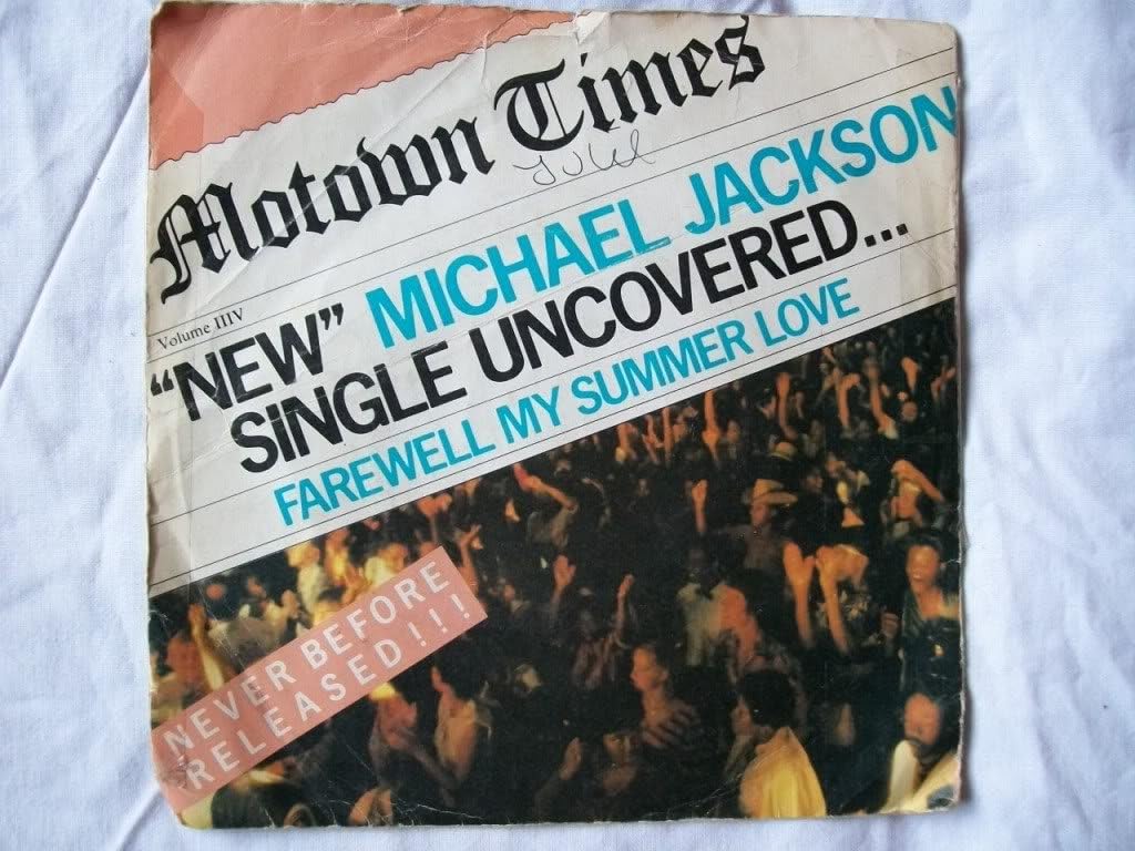Michael Jackson Farewell My Summer Love Songs