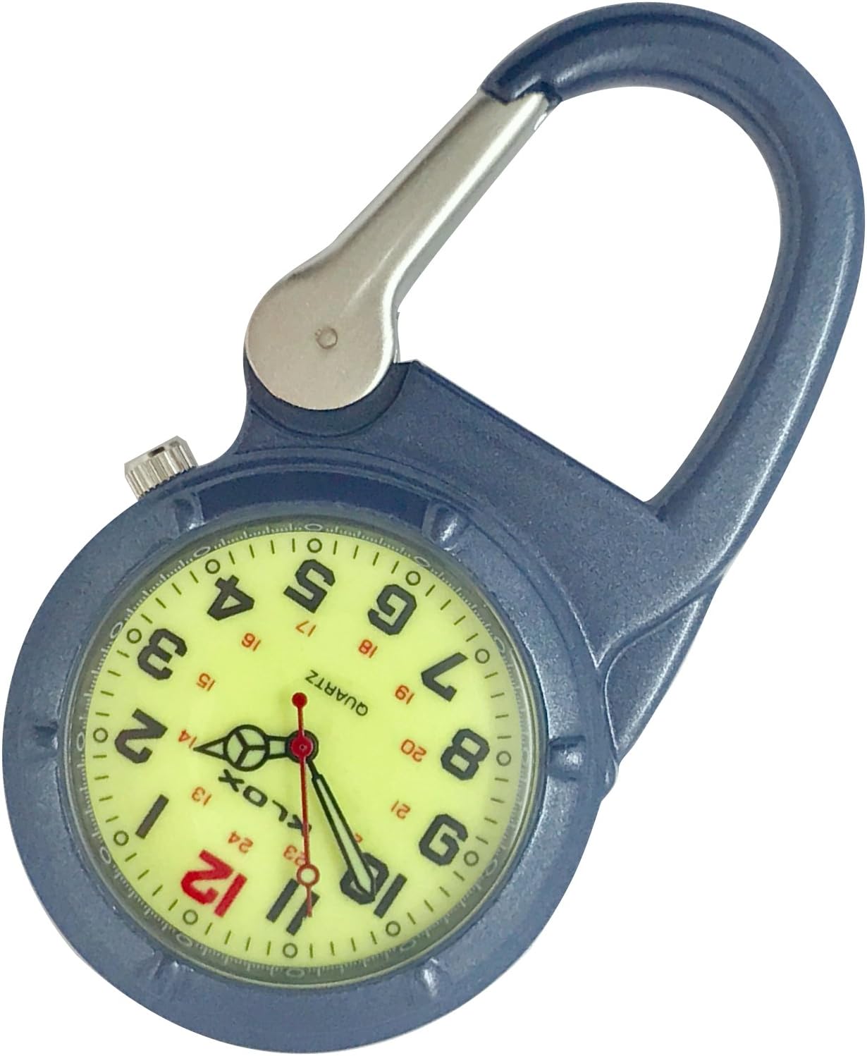 Clip-On Glow-in-The-Dark Watch