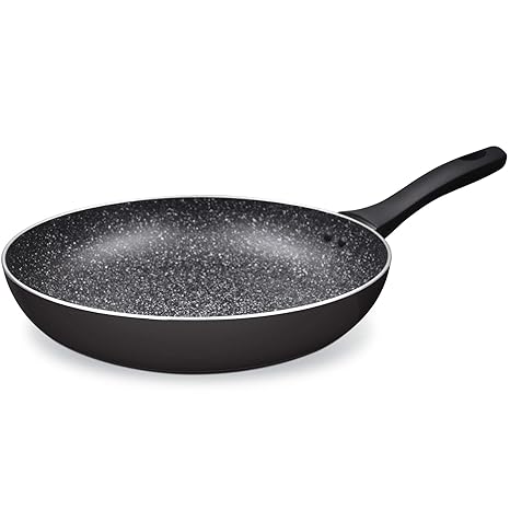 Treo by Milton Granito Induction Fry Pan, 28 cm, Black