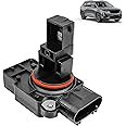 NOTISH MAF 2134343 Mass Air Flow Sensor Compatible with Cadillac CTS Escalade Chevy Avalanche Silverado Suburban Tahoe GMC Sierra Yukon XL 1500 2500 Replaces OE 10393948 23256991