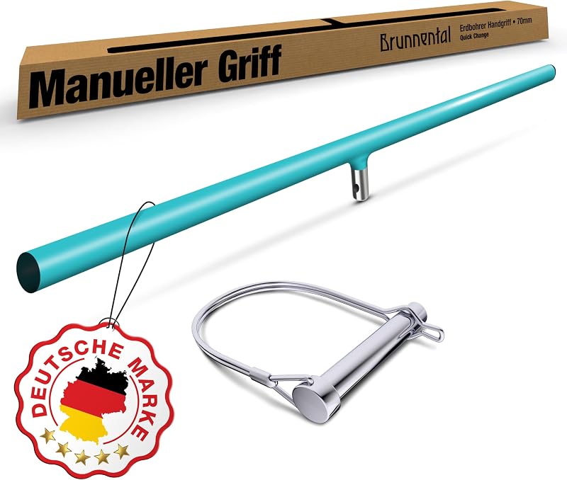 Handle Earth Auger 70cm Long for Well Drilling Construction